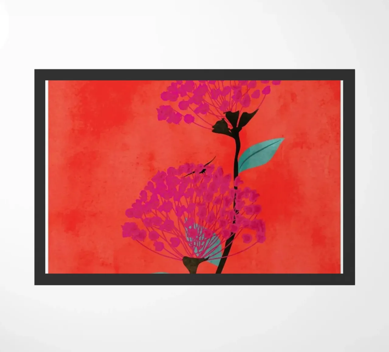 Warm Sunset doormat by Kubistika