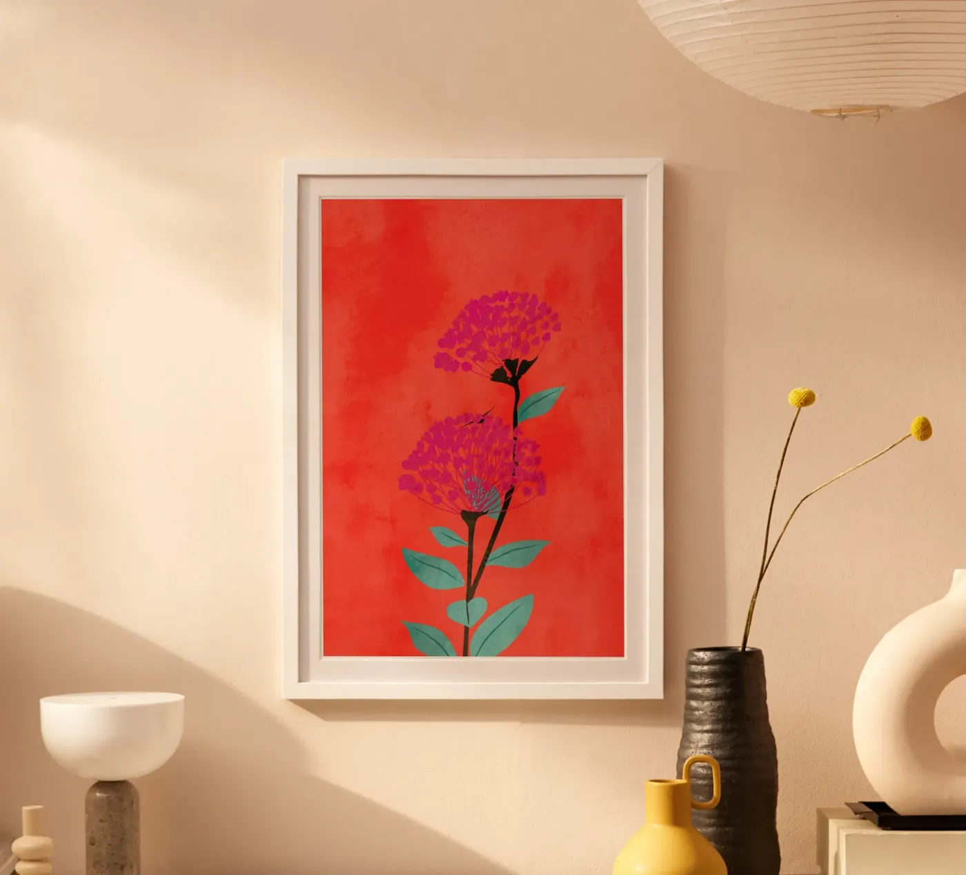 Warm Sunset poster by Kubistika