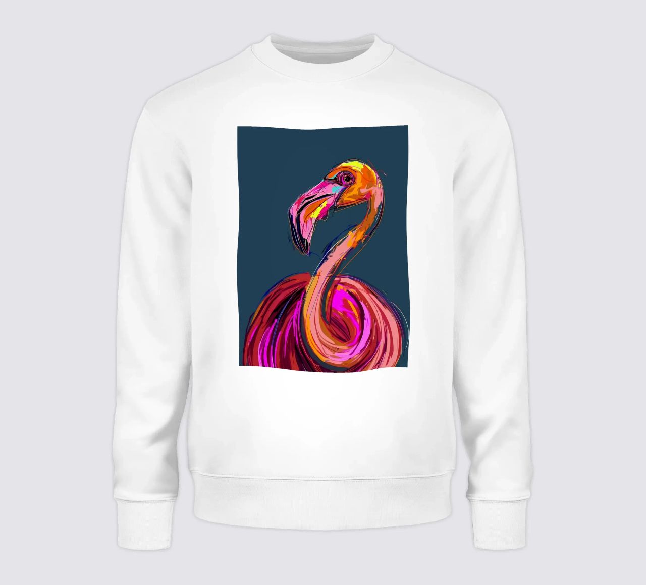 Flamingo Pop Artr felpa da Caeson