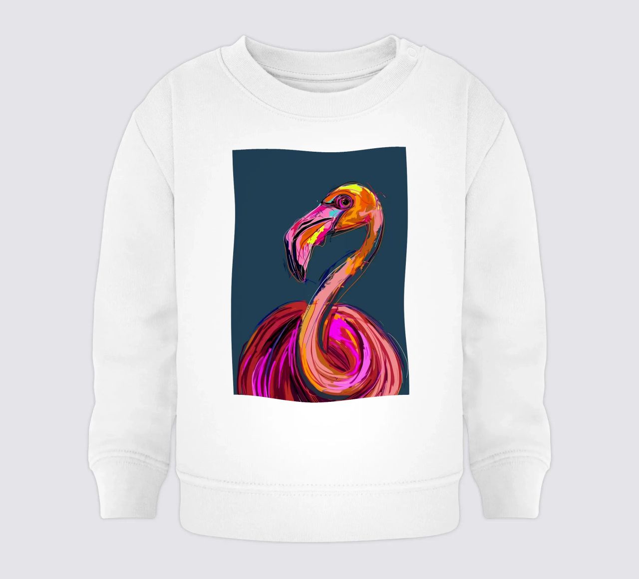 Flamingo Pop Artr felpa neonato da Caeson