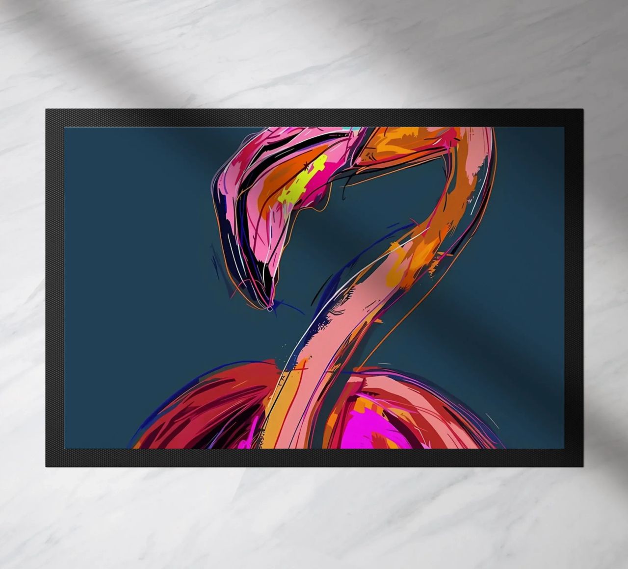 Flamingo Pop Artr zerbino da Caeson