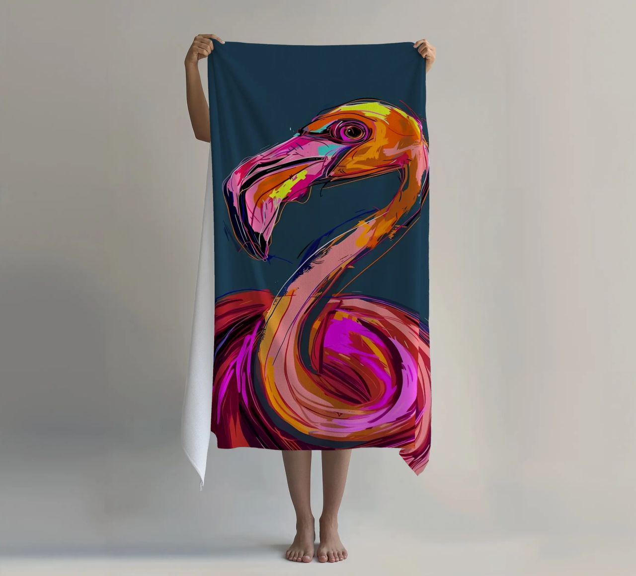 Flamingo Pop Artr telo mare da Caeson