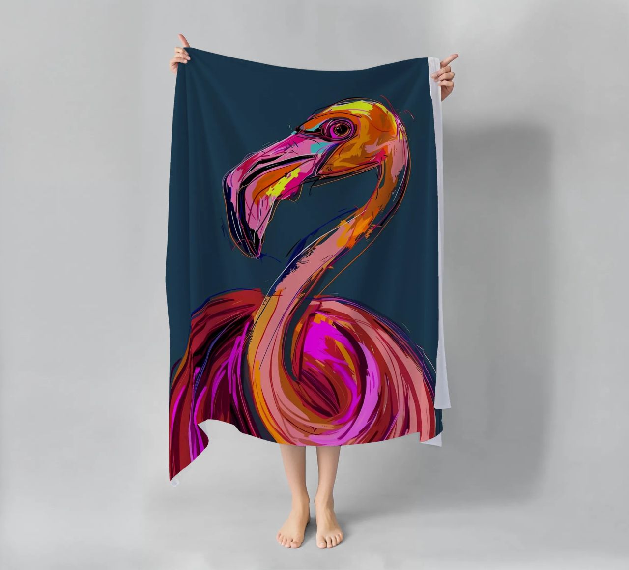 Flamingo Pop Artr telo mare da Caeson