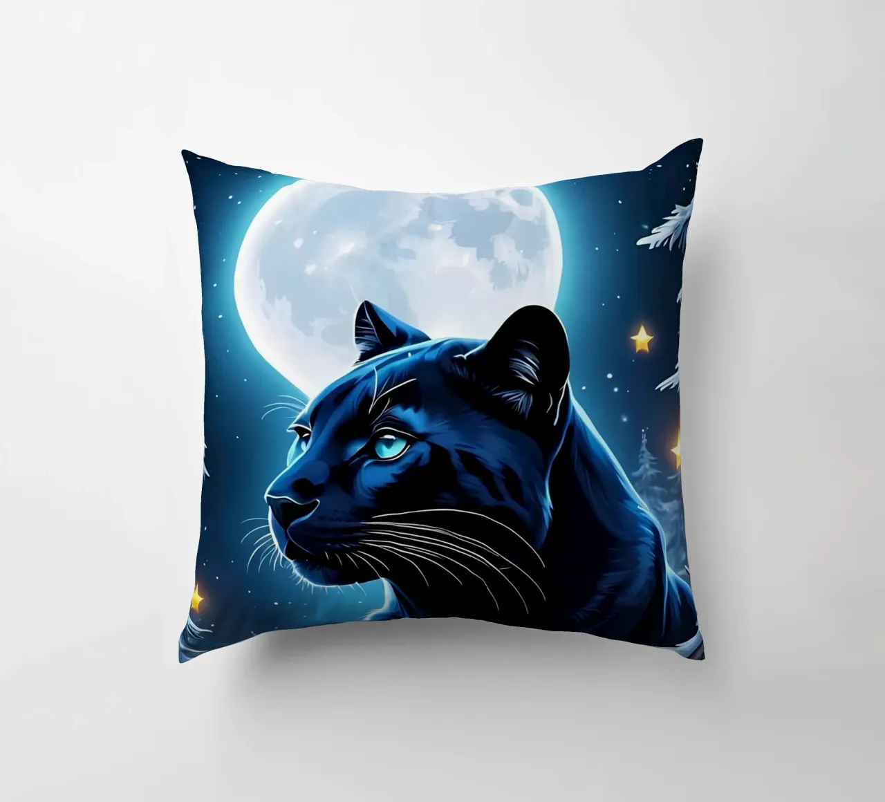 Luna Pantera Nera cuscino da LM2KONE
