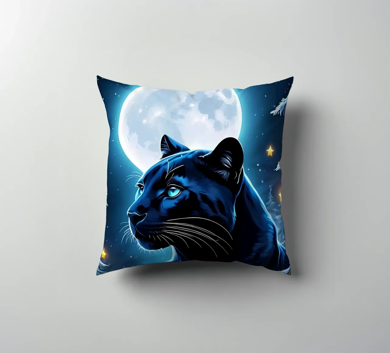 Luna Pantera Nera cuscino da LM2KONE