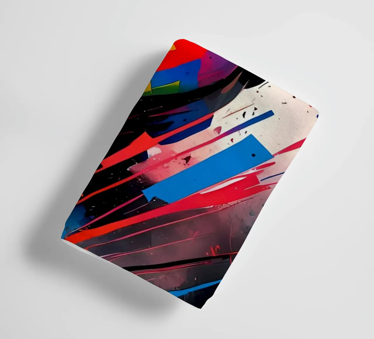 Verf Vrouw Abstract badhanddoek van LM2KONE