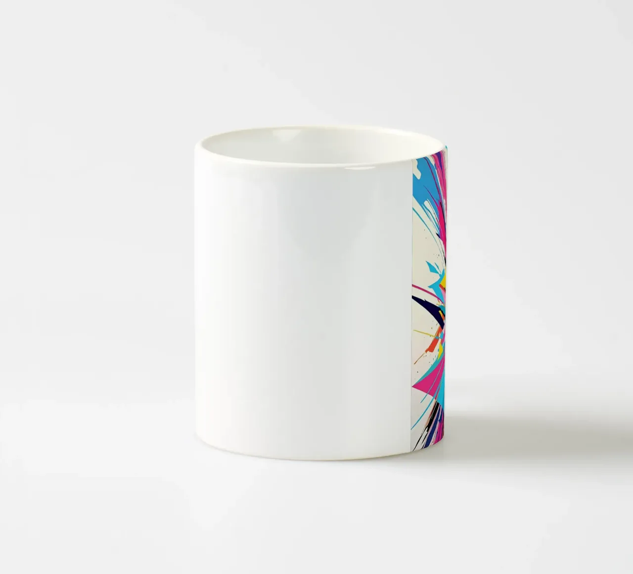 Abtract Pattern Colorful ceramic mug by LM2KONE