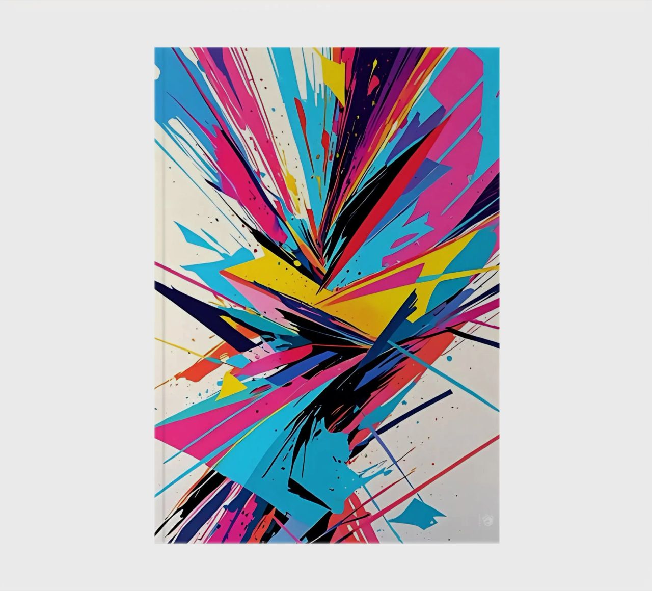Abtract Pattern Colorful notebook by LM2KONE