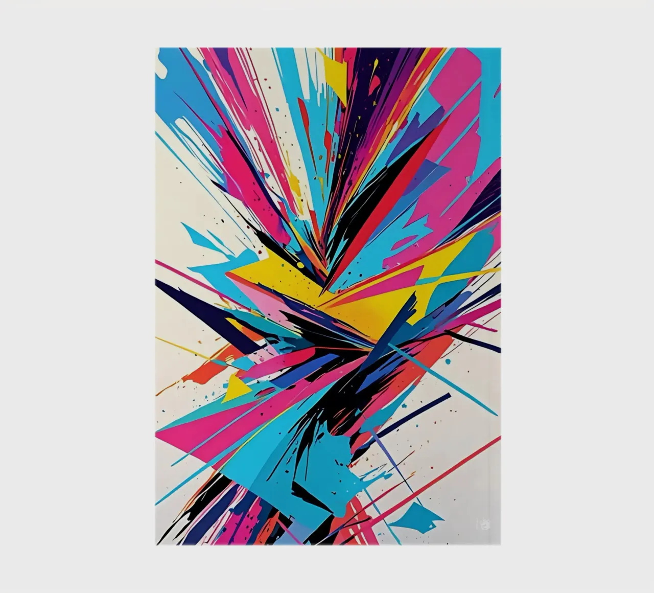 Abtract Pattern Colorful notebook by LM2Kone