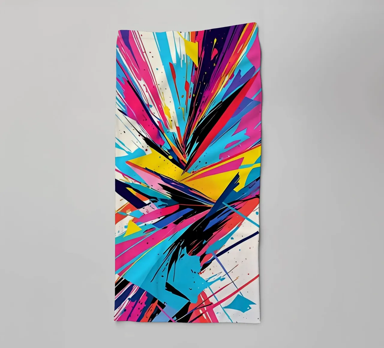 Abtract Pattern Colorful towel by LM2Kone