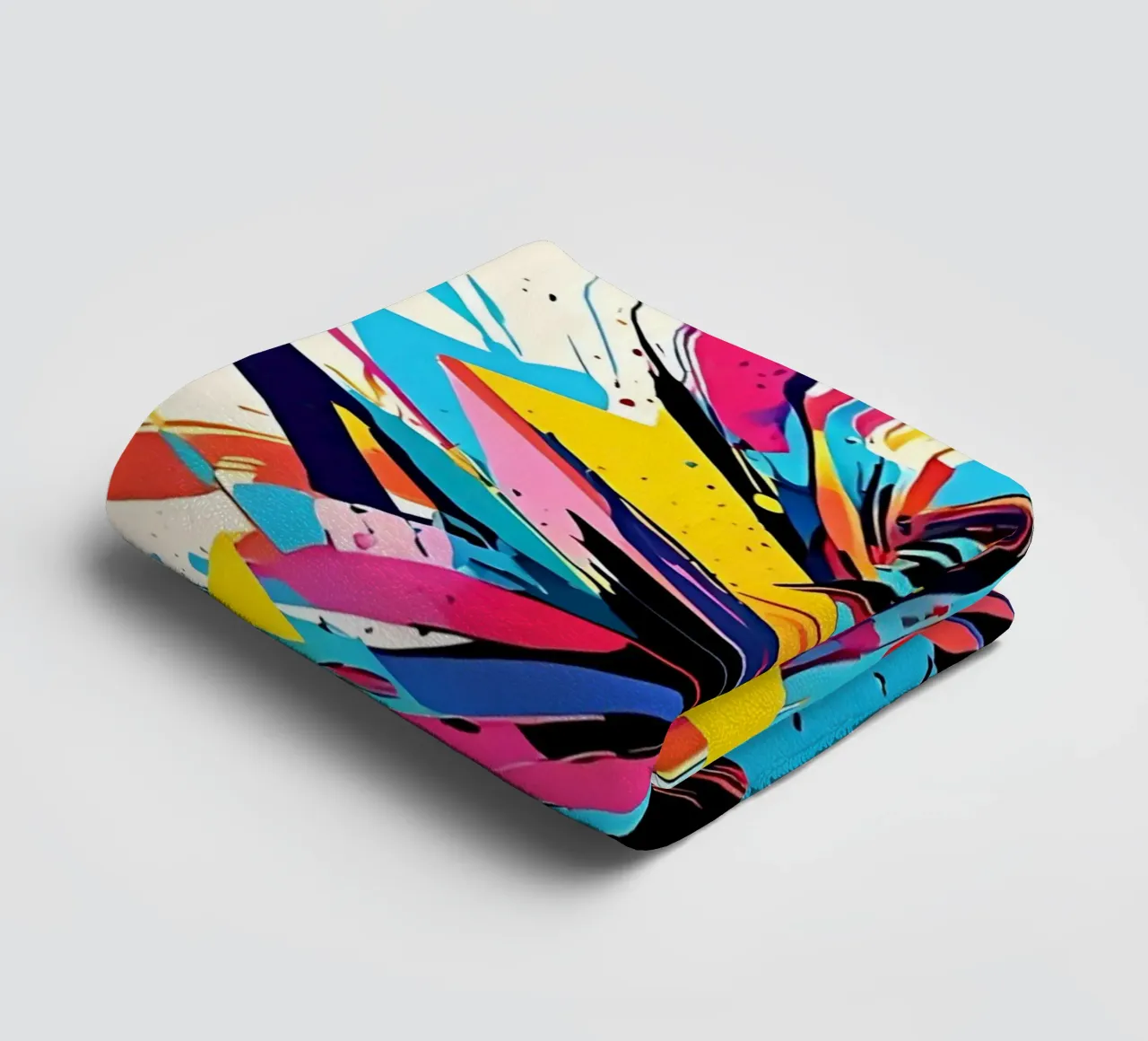 Abtract Pattern Colorful towel by LM2Kone