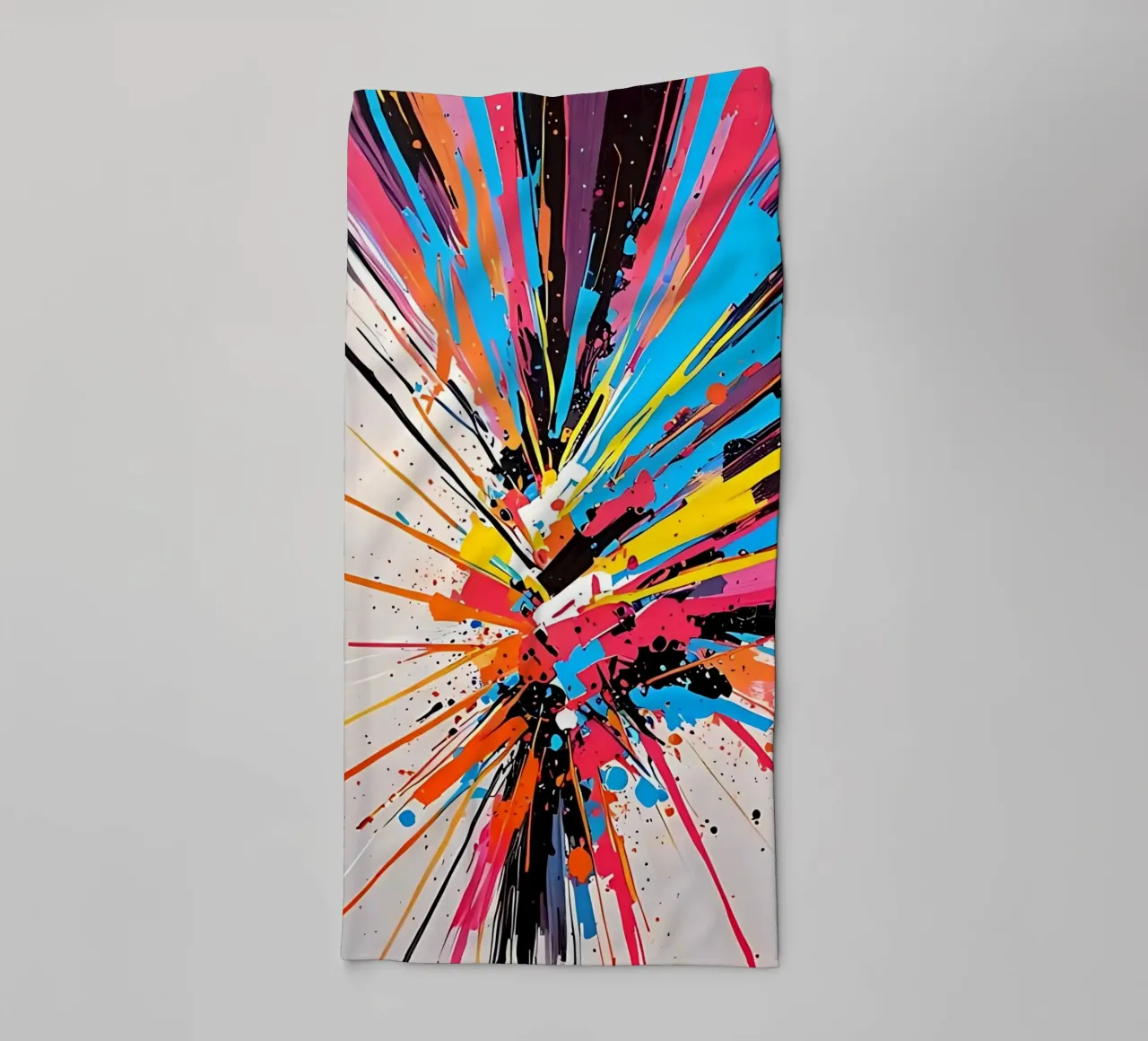 Abstract pattern Colors towel by LM2Kone