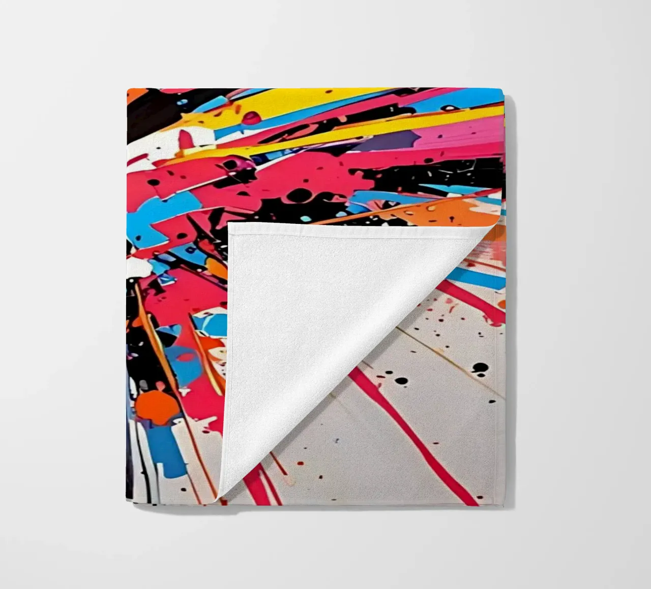 Motif abstrait Couleurs serviette de plage de LM2KONE