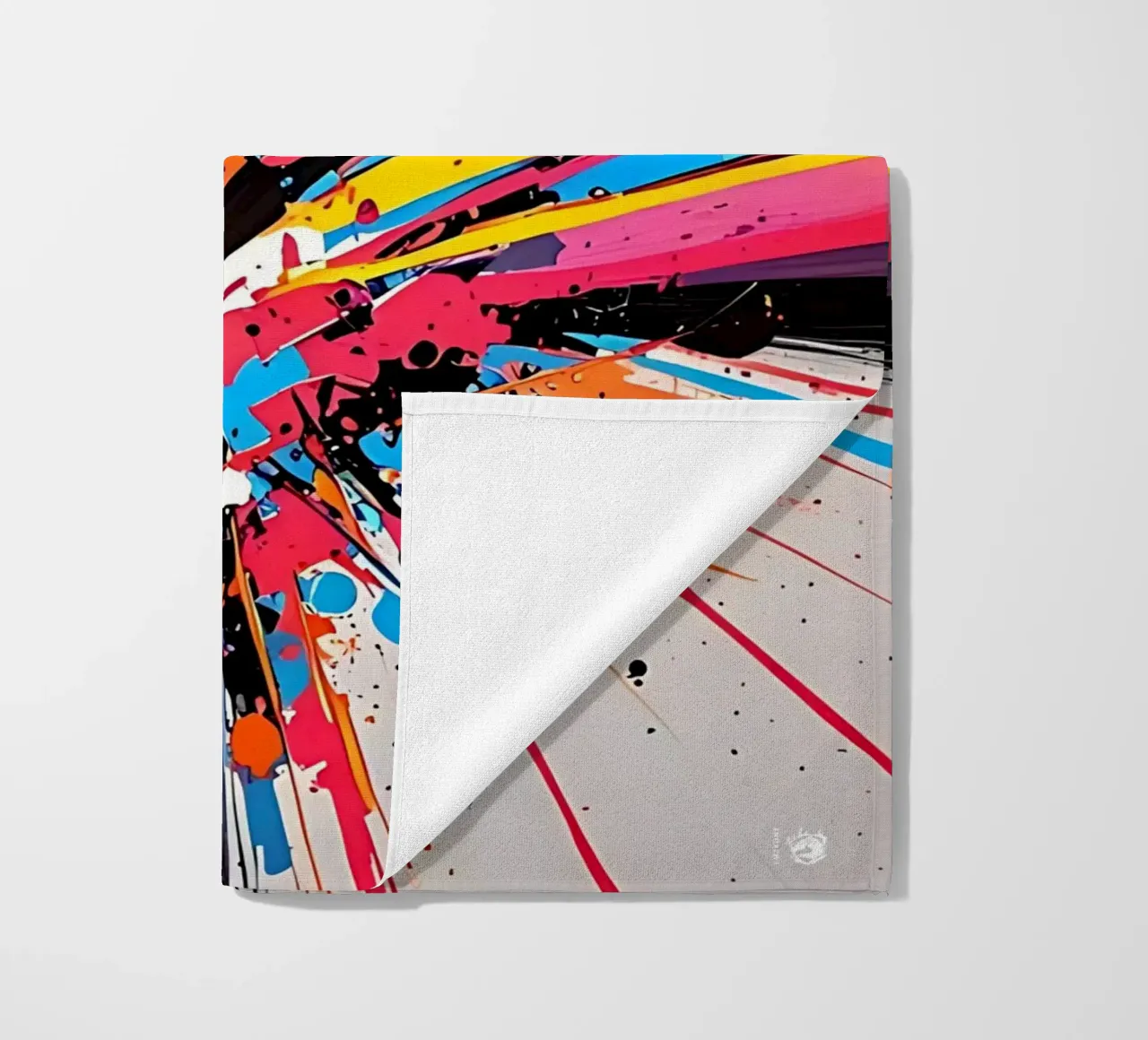 Motif abstrait Couleurs serviette de plage de LM2KONE