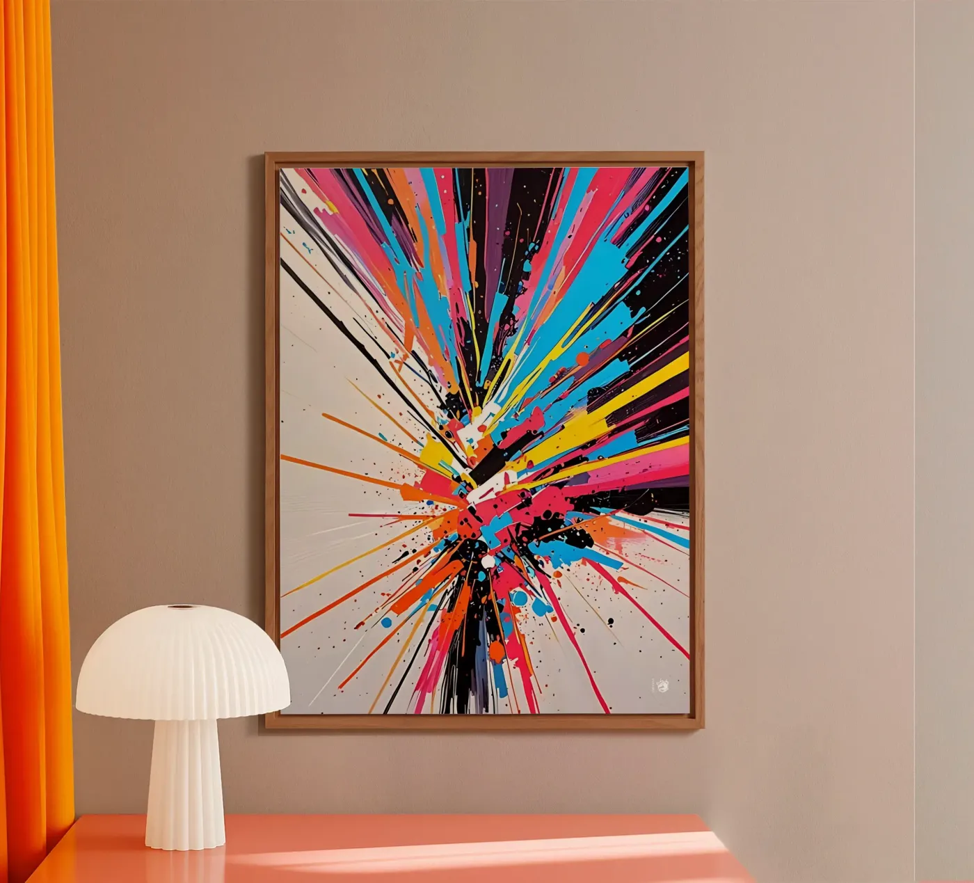 Abstract pattern Colors forex plate by LM2Kone