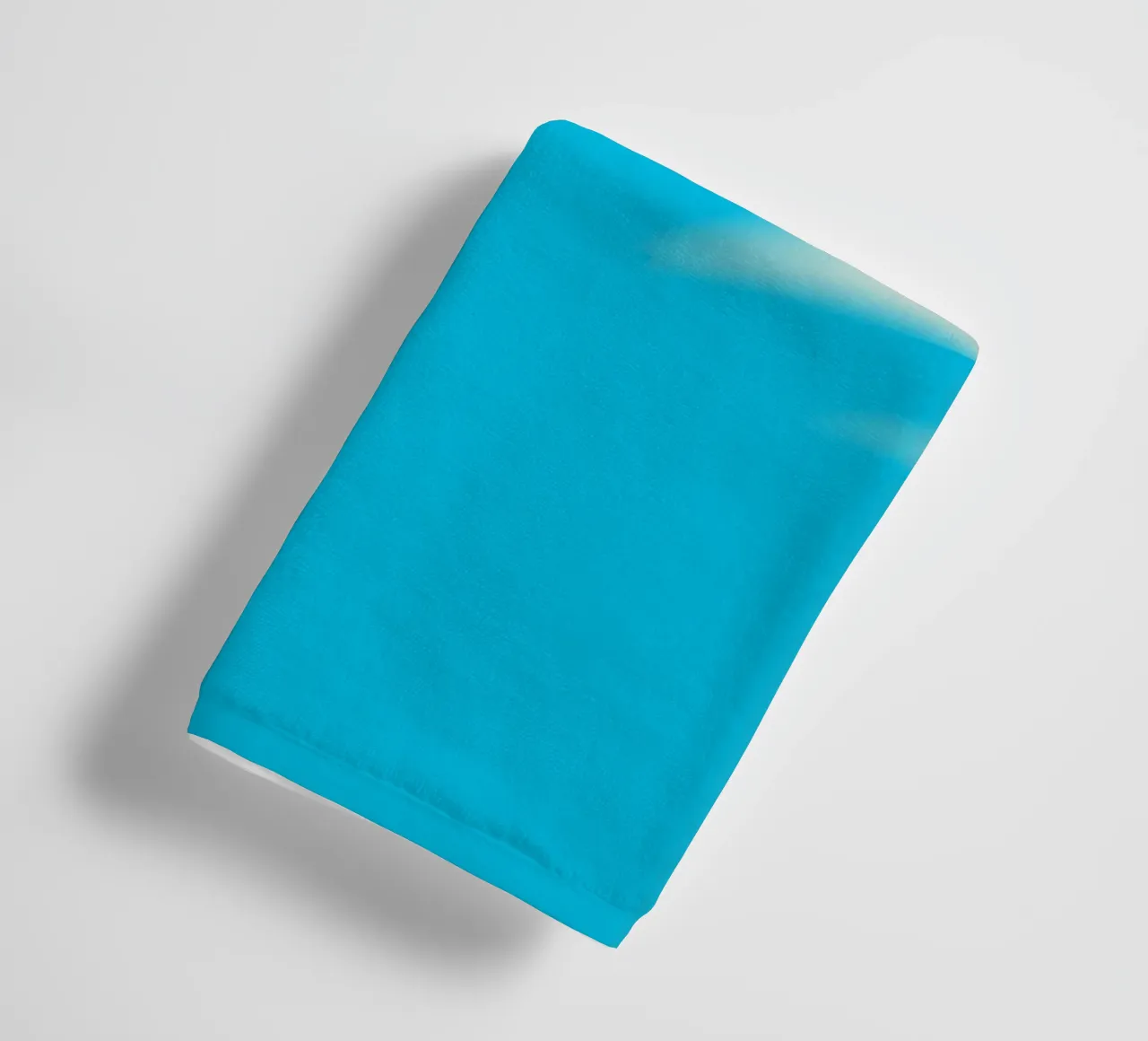 Abstract dynamic wave pattern in blue, white, pink towel by Something for you