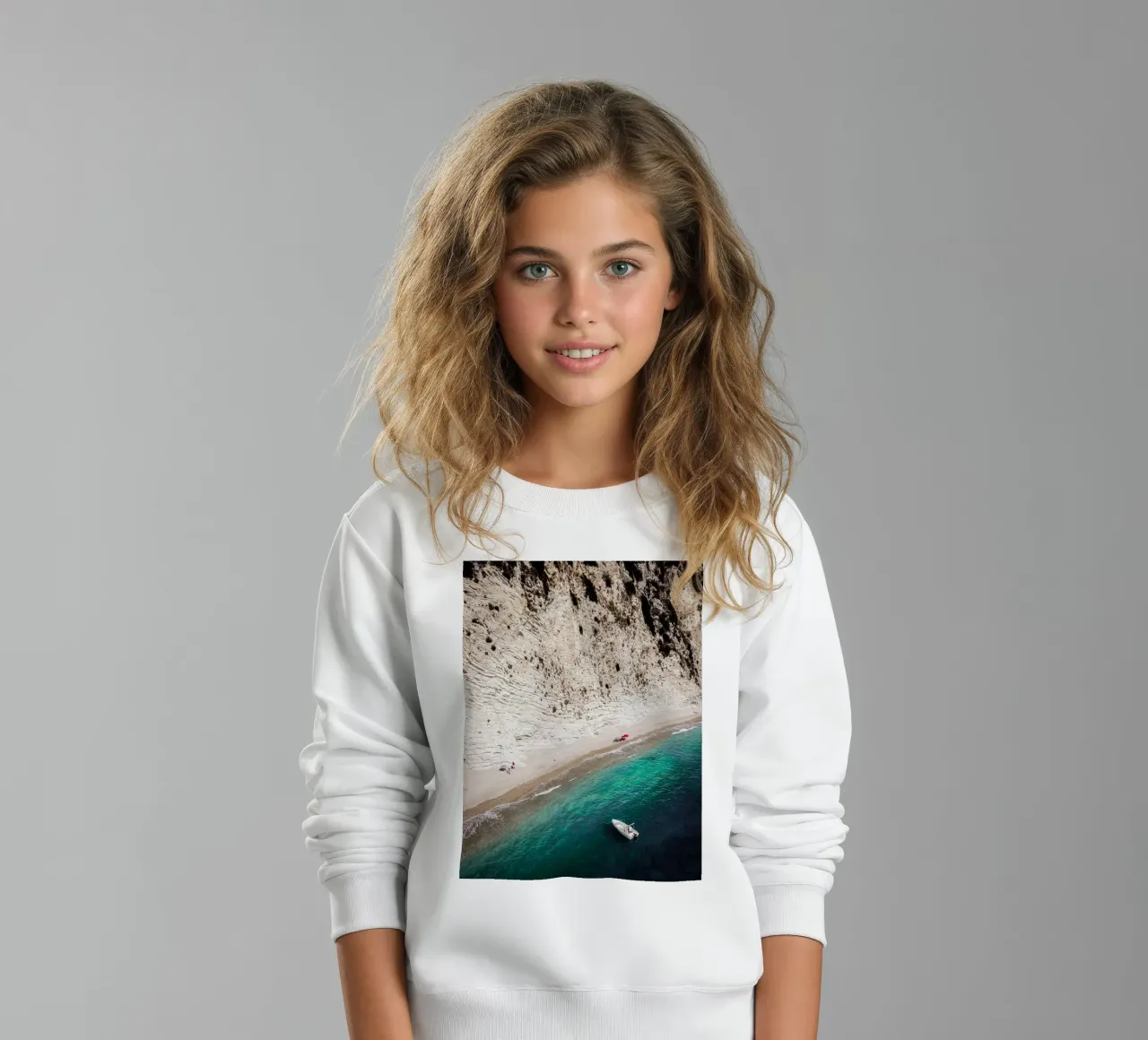 Cliff Beach felpa bambino da Framative