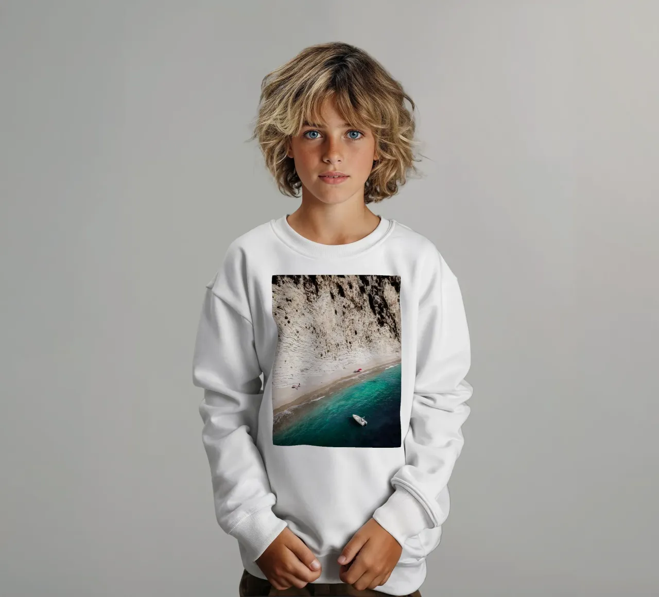 Cliff Beach felpa bambino da Framative