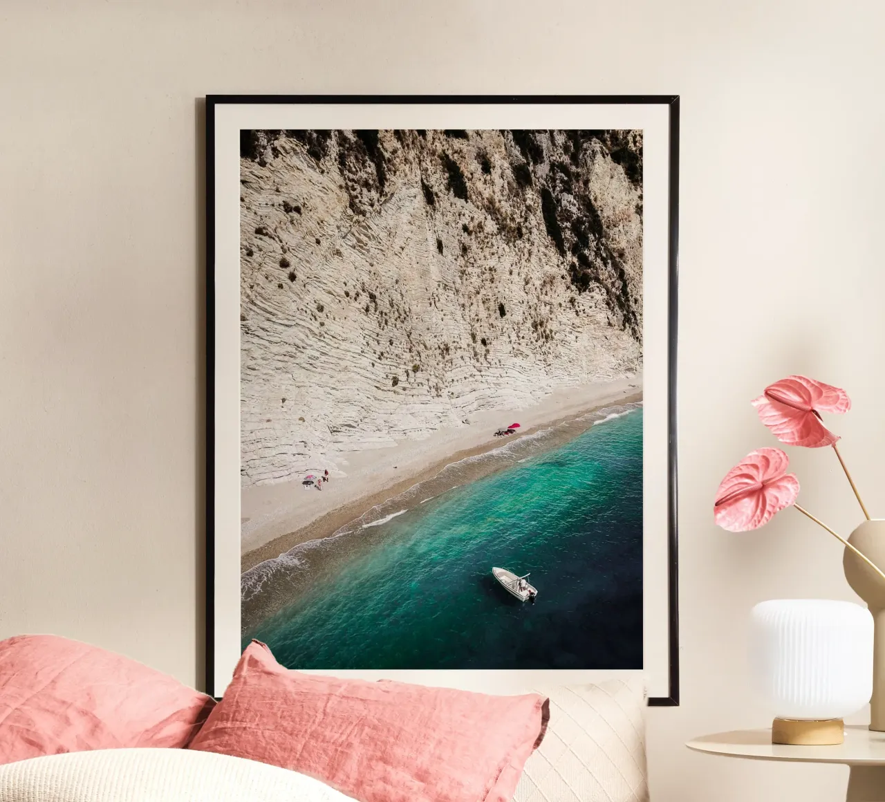 Cliff Beach carta hahnemühle da Framative