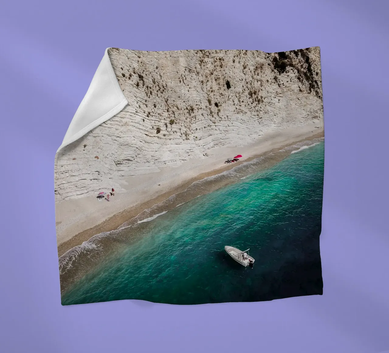 Cliff Beach coperta in pile da Framative