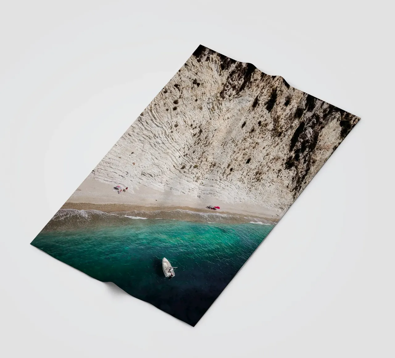 Cliff Beach coperta in pile da Framative