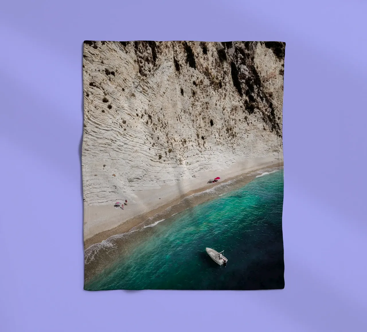 Cliff Beach coperta in pile da Framative