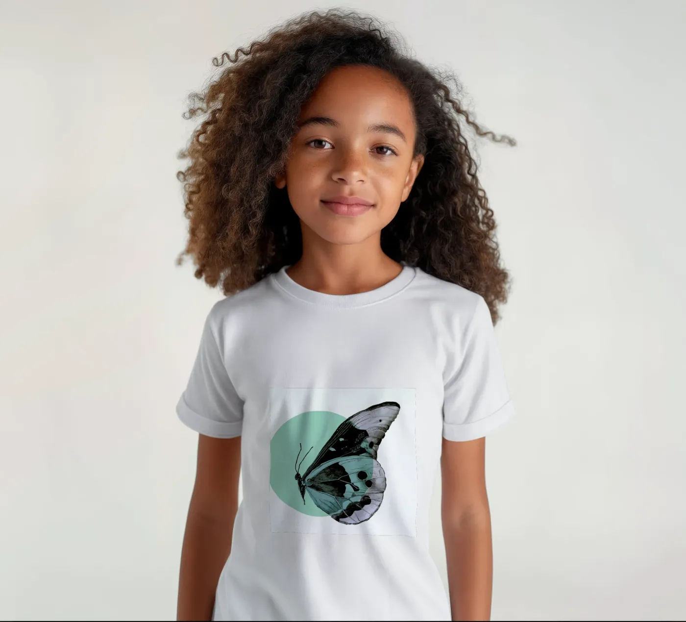 Moth kinder t-shirt van Morgan Kendall