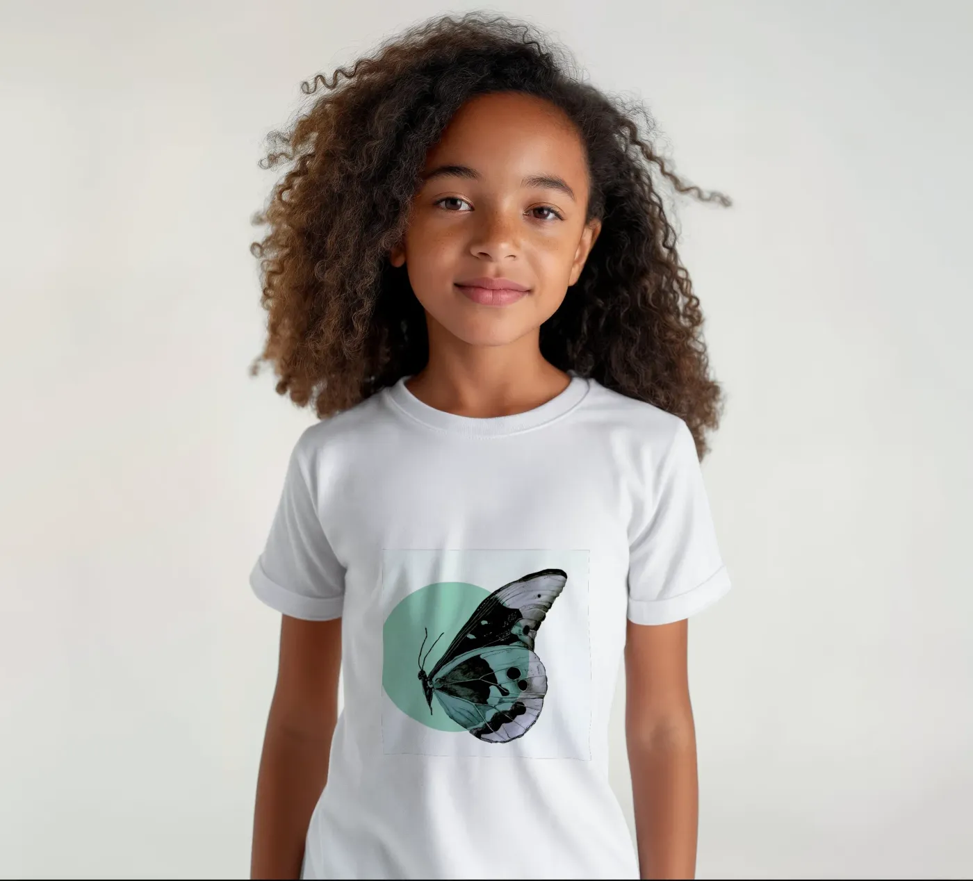 Moth t-shirt bambini da Morgan Kendall