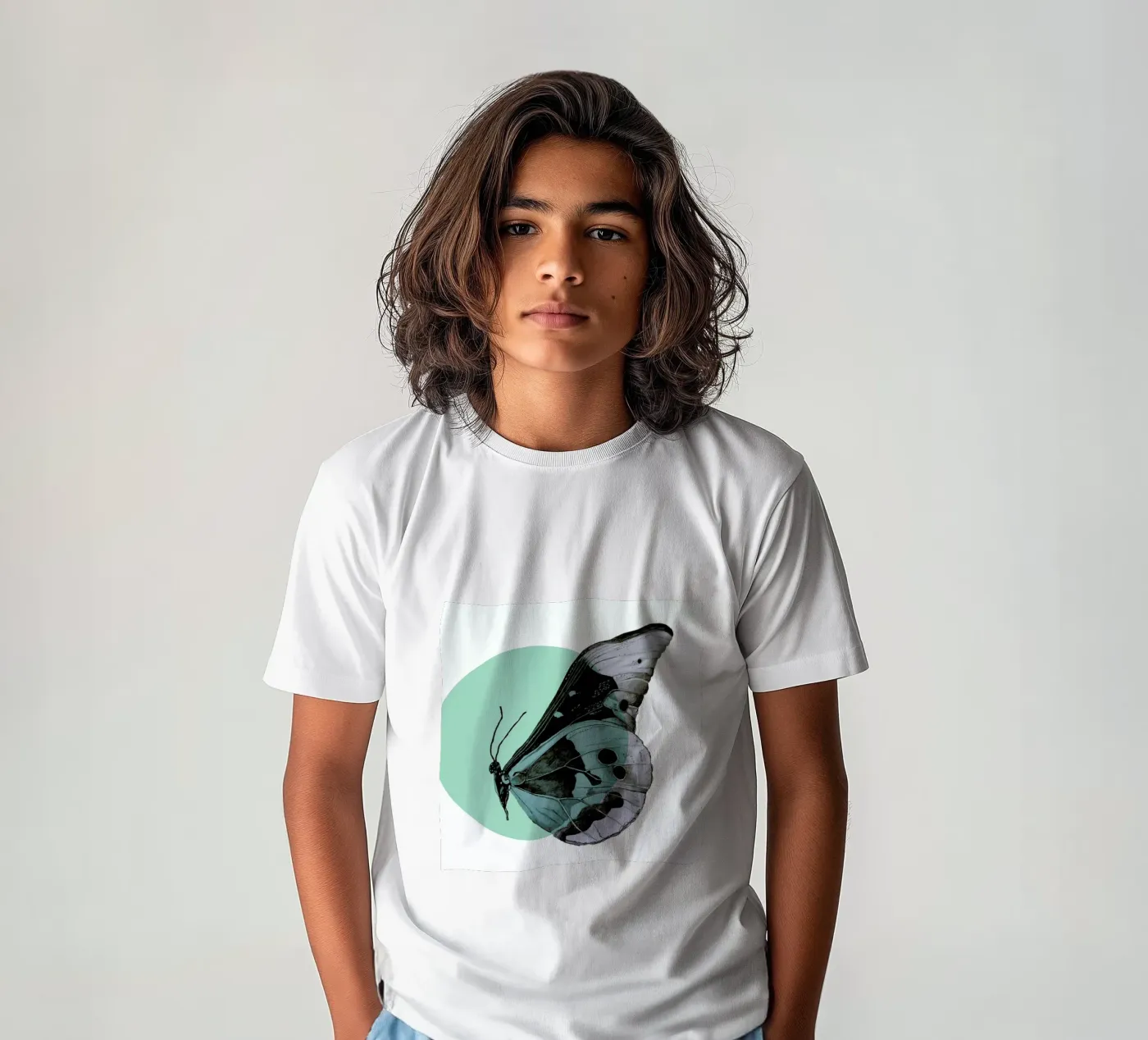 Moth kinder t-shirt van Morgan Kendall