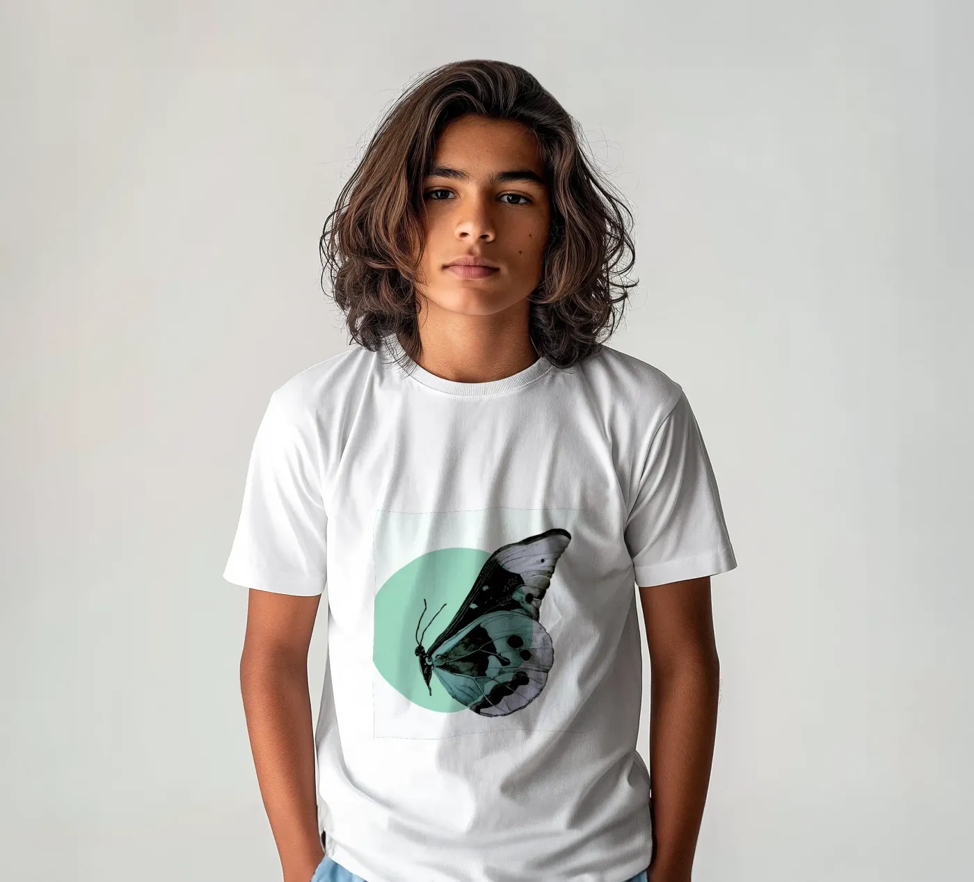 Moth t-shirt bambini da Morgan Kendall