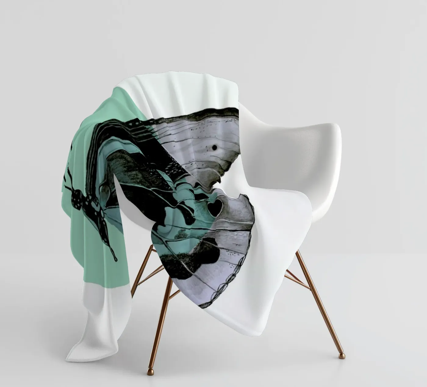 Moth Fleecedecke von Morgan Kendall