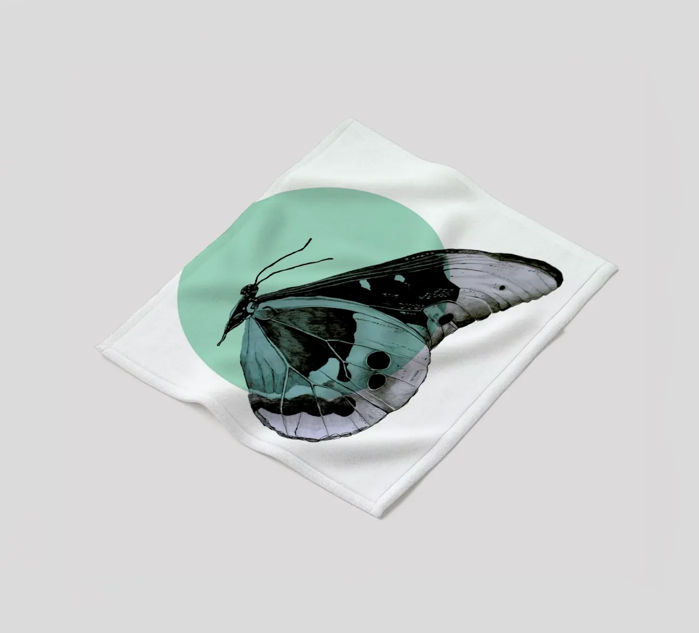 Moth Fleecedecke von Morgan Kendall