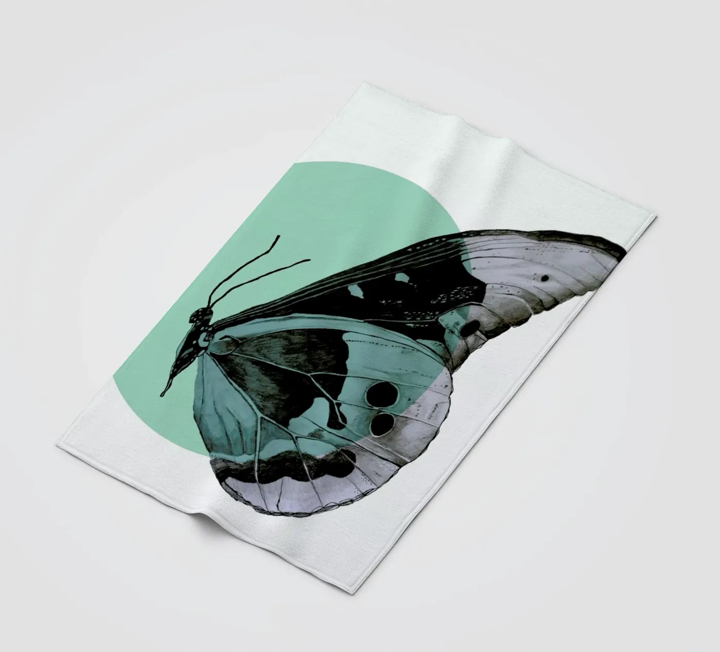 Moth Fleecedecke von Morgan Kendall