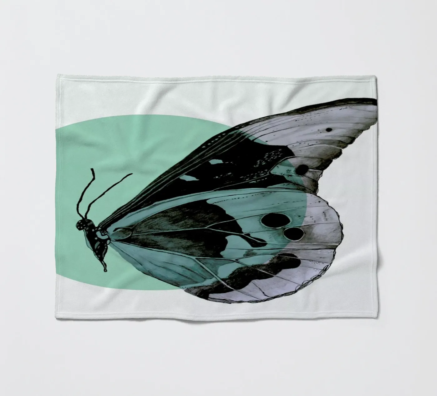 Moth Fleecedecke von Morgan Kendall