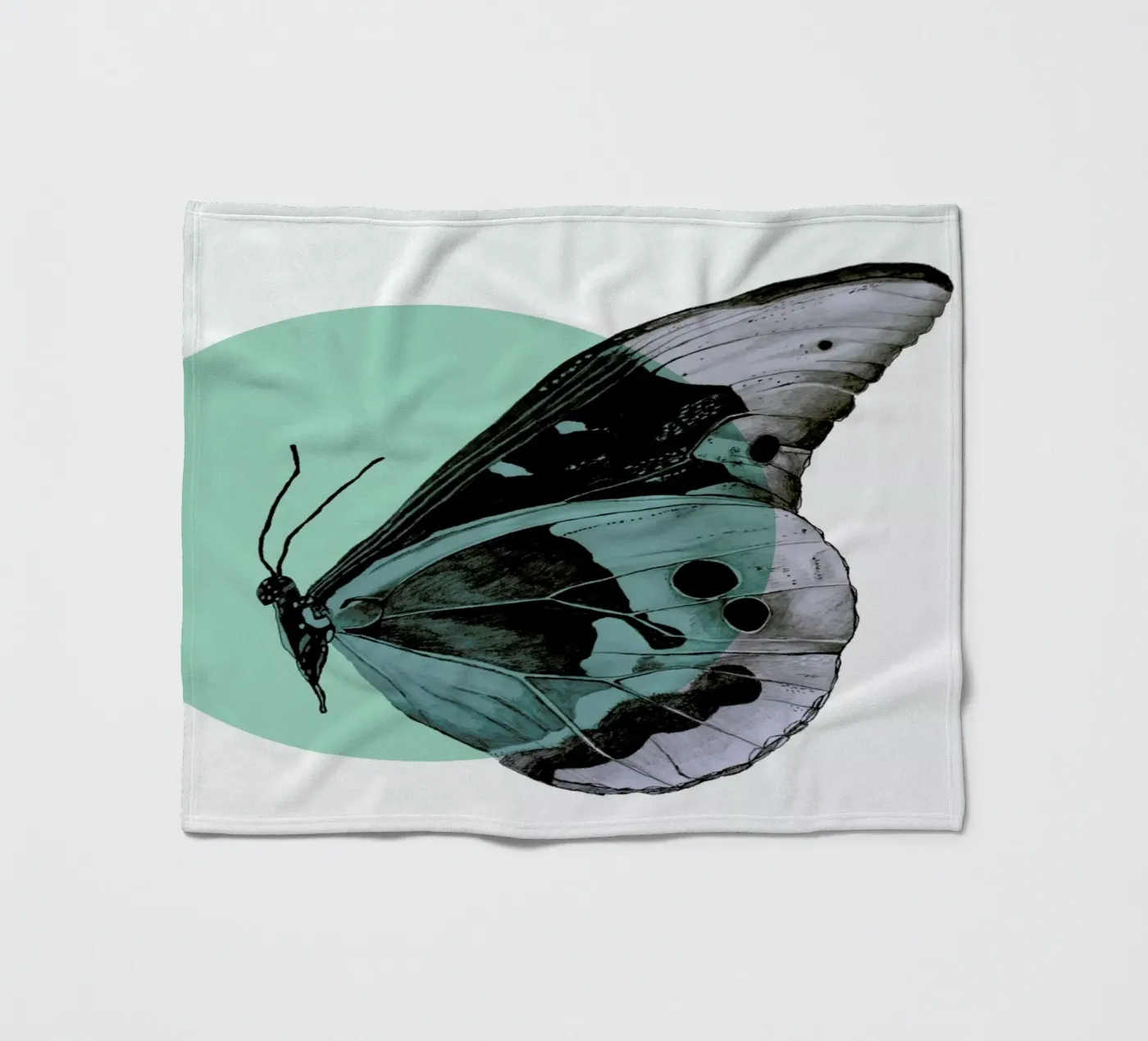 Moth Fleecedecke von Morgan Kendall