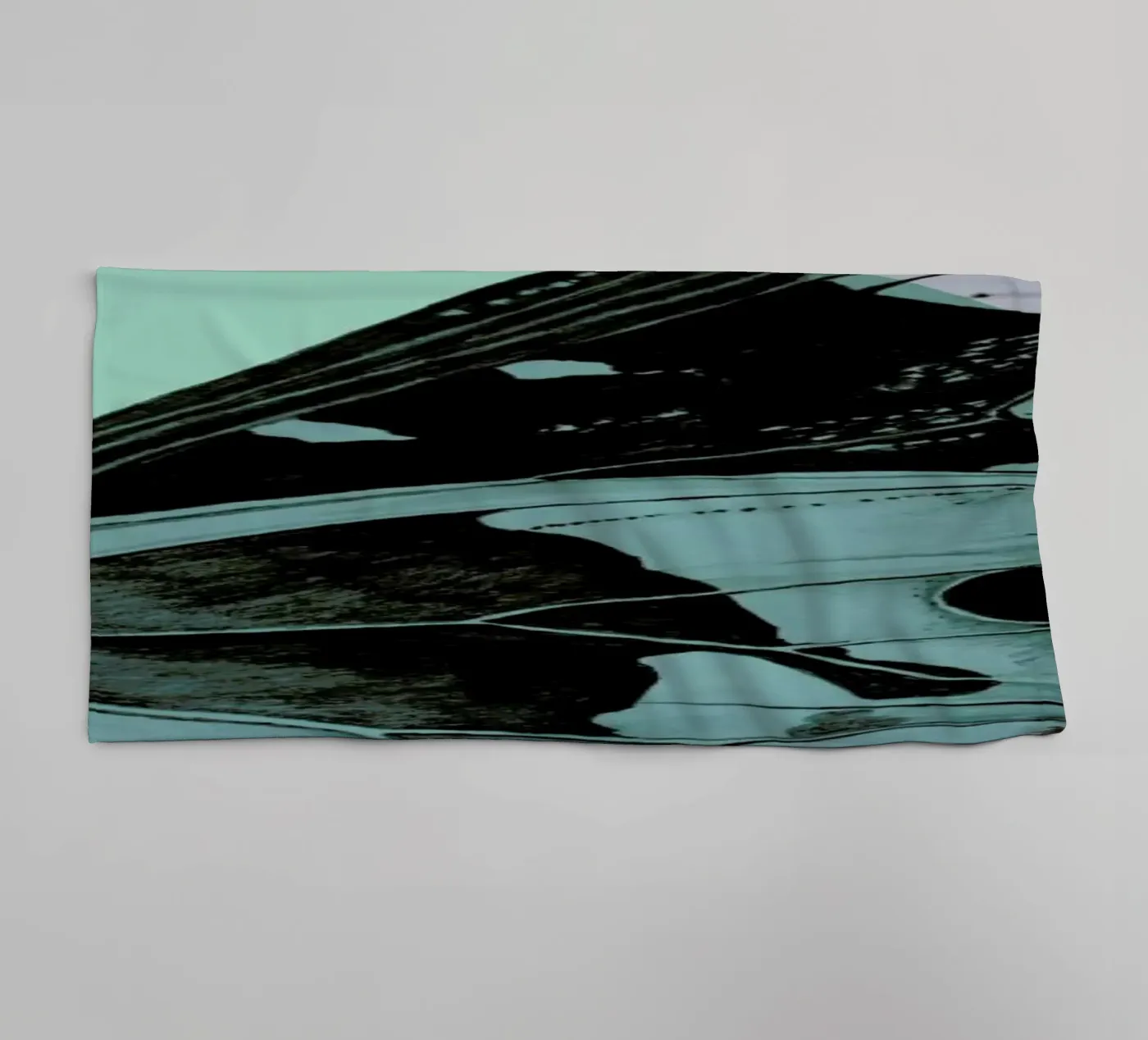 Moth towel by Morgan Kendall