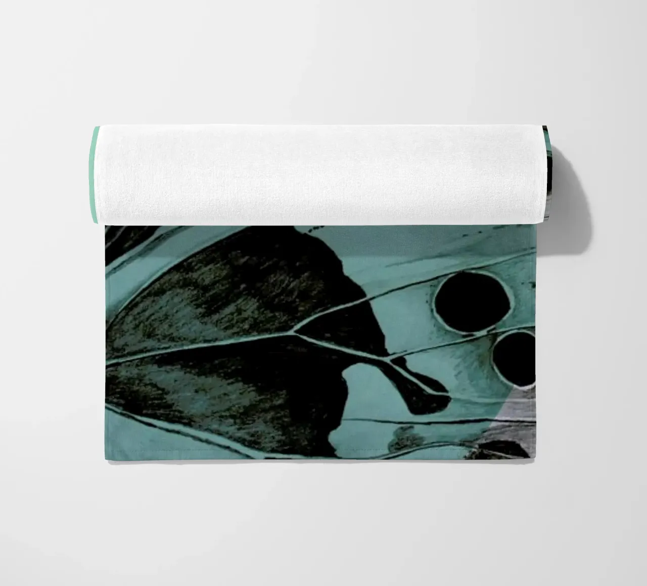 Moth beach towel by Morgan Kendall