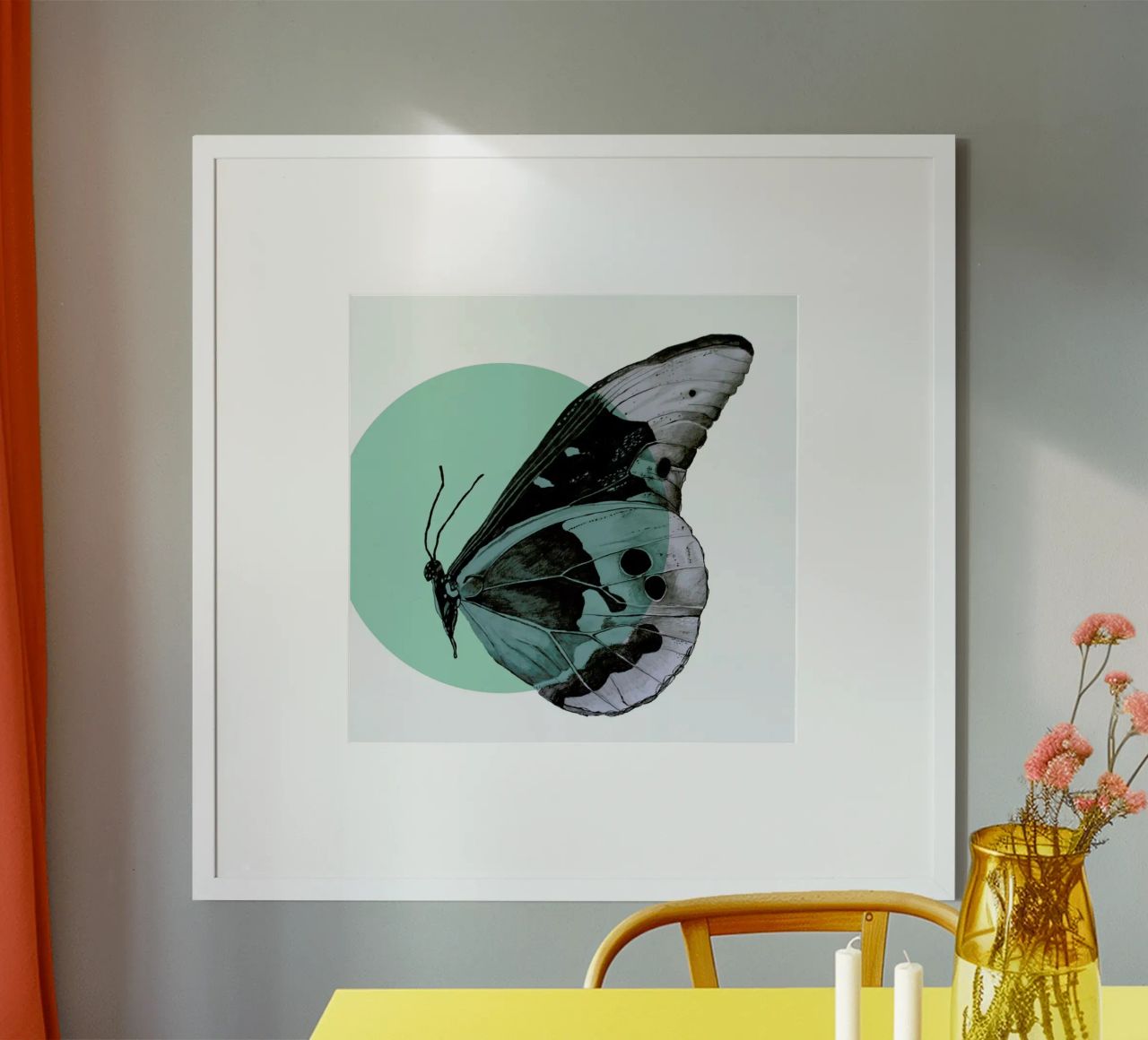 Moth Poster von Morgan Kendall