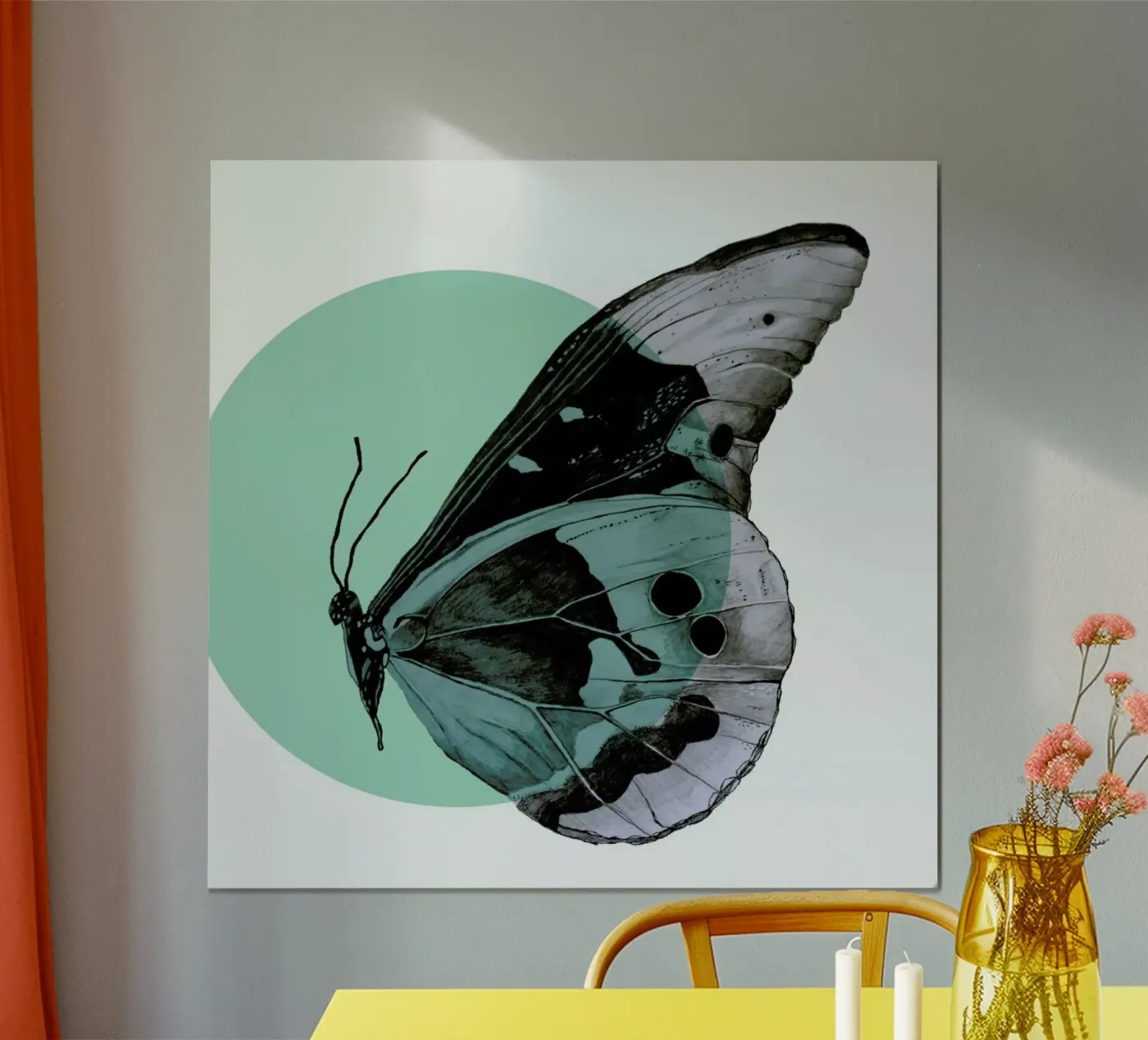 Moth poster van Morgan Kendall