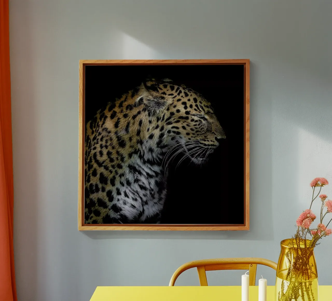 Leopard Profile by Lothare Dambreville plexiglass da EyeEm Mobile GmbH