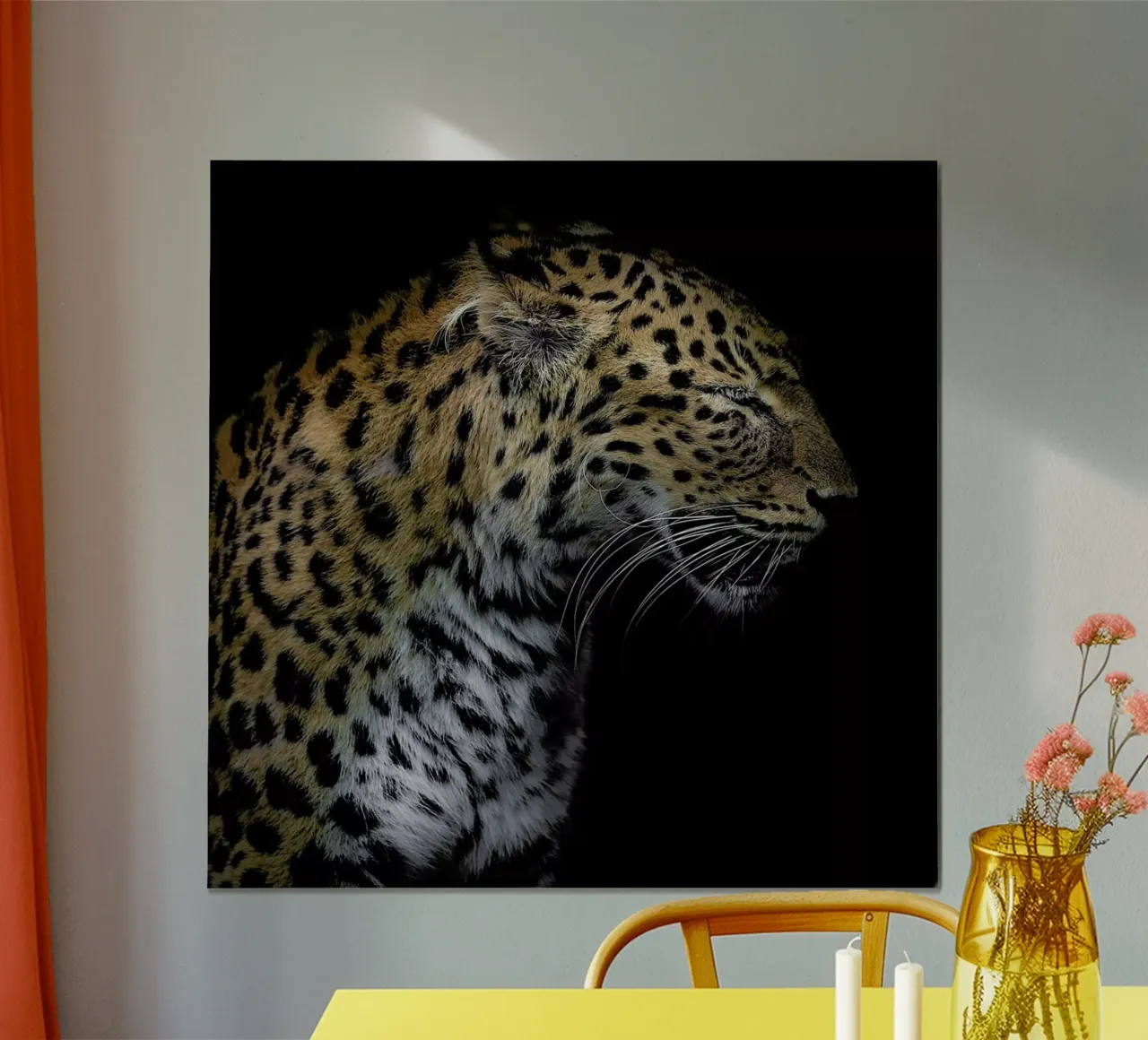 Leopard Profile by Lothare Dambreville carta hahnemühle da EyeEm Mobile GmbH