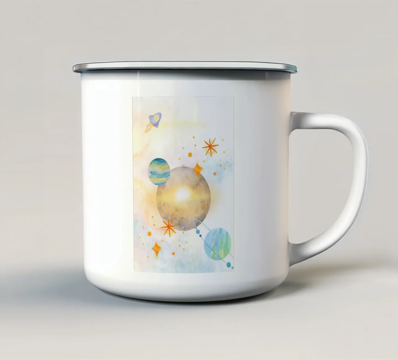 Cosmic Dreams tazza in smalto da KidzStudio