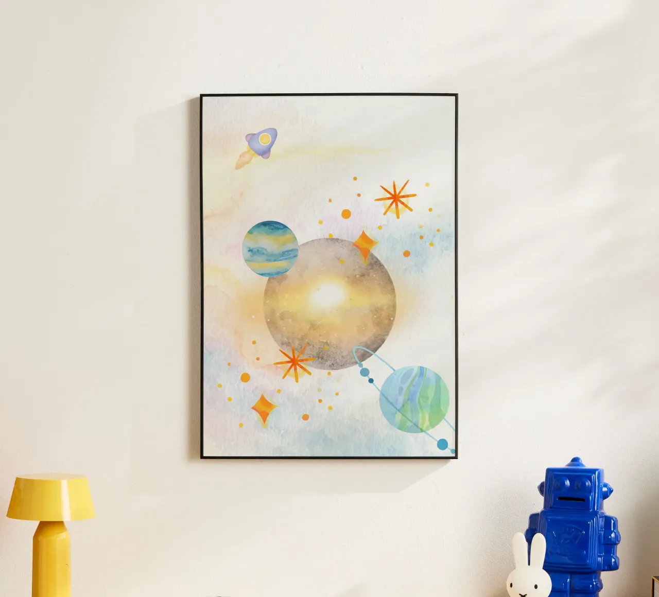 Cosmic Dreams alluminio dibond da KidzStudio