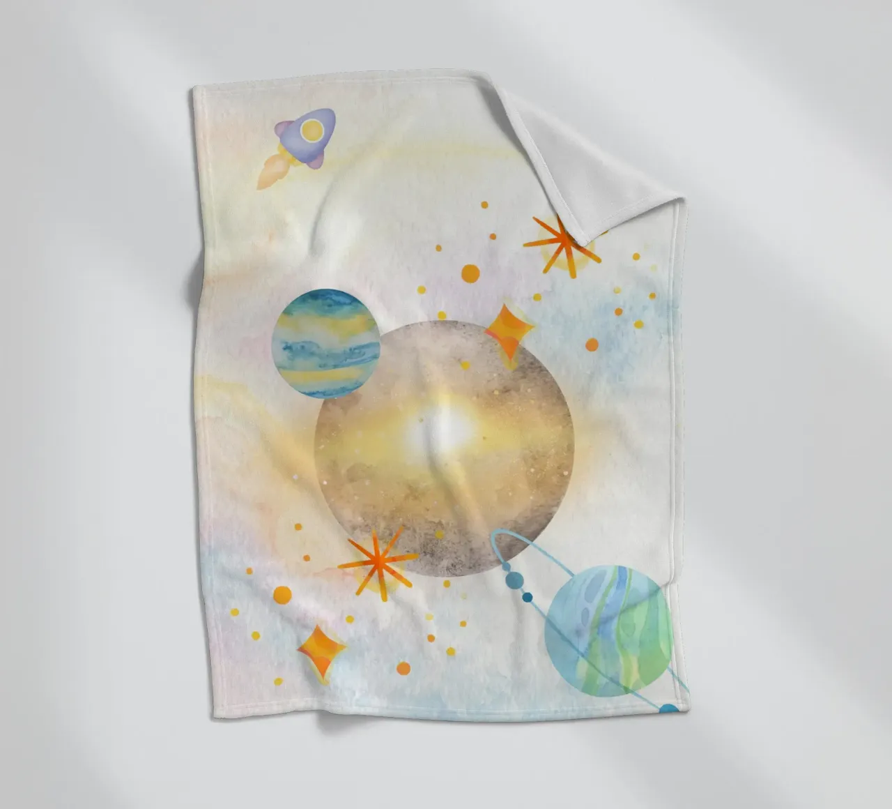 Cosmic Dreams coperta in pile da KidzStudio