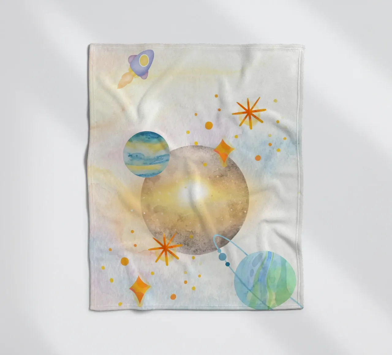 Cosmic Dreams coperta in pile da KidzStudio