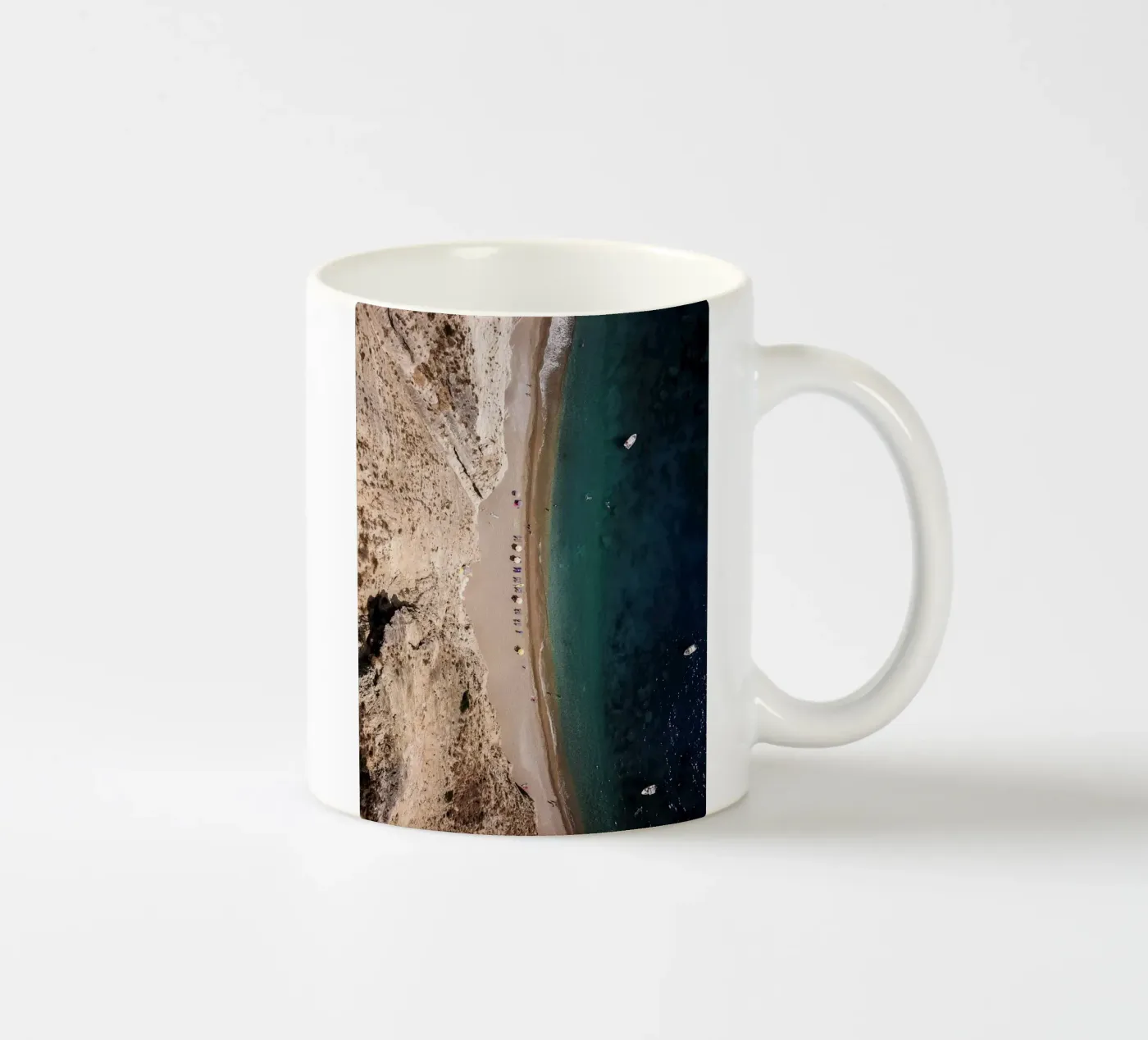 Cliffhanger ceramic mug by Framative