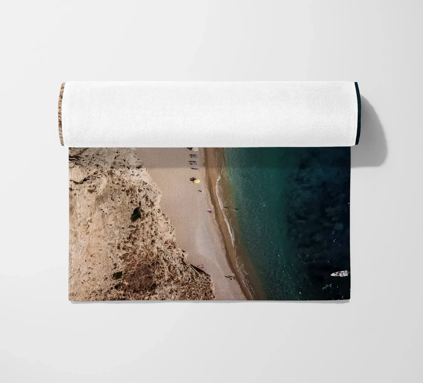 Cliffhanger beach towel by Framative