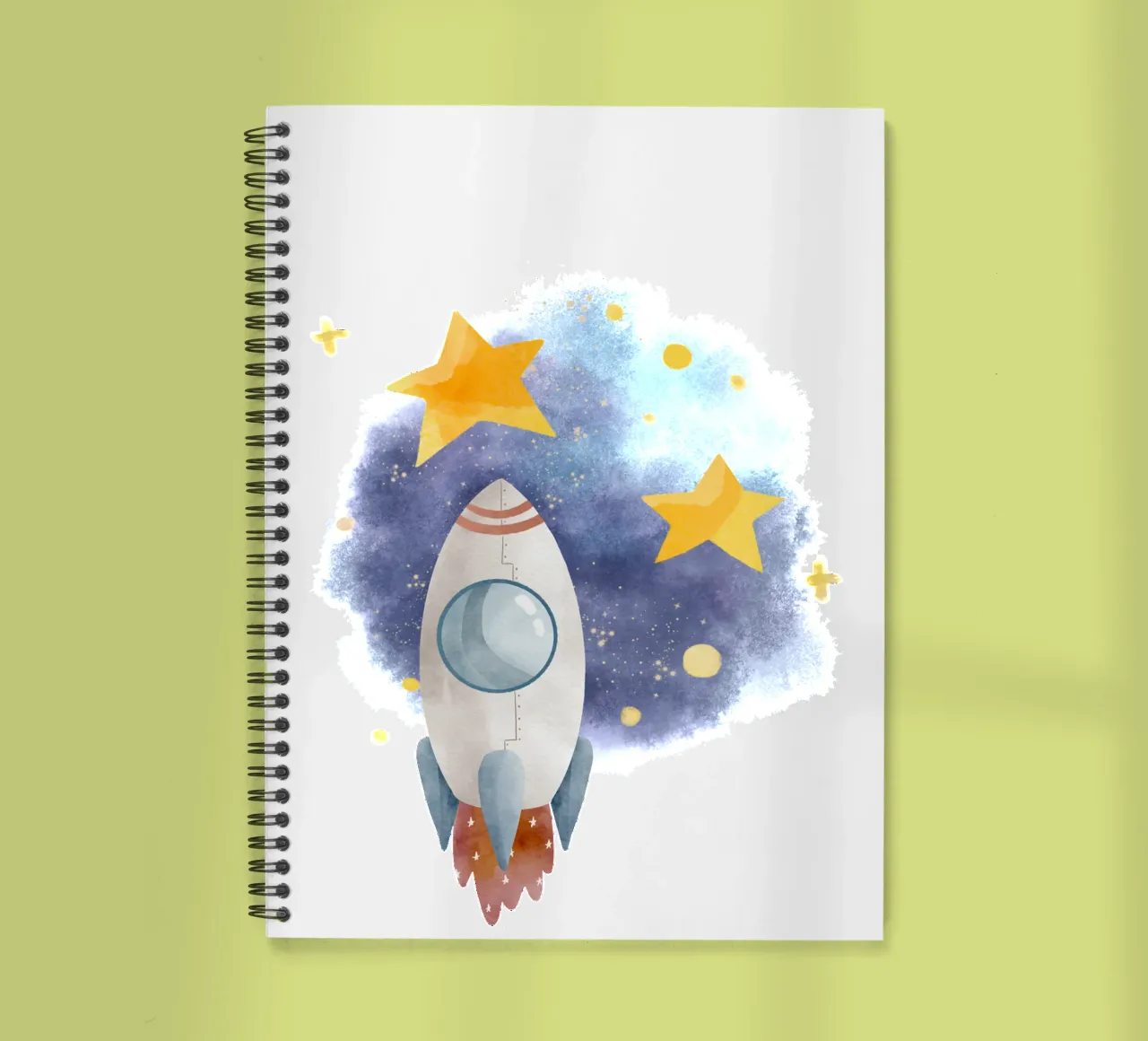 To the Stars spiral notebook by KidzStudio