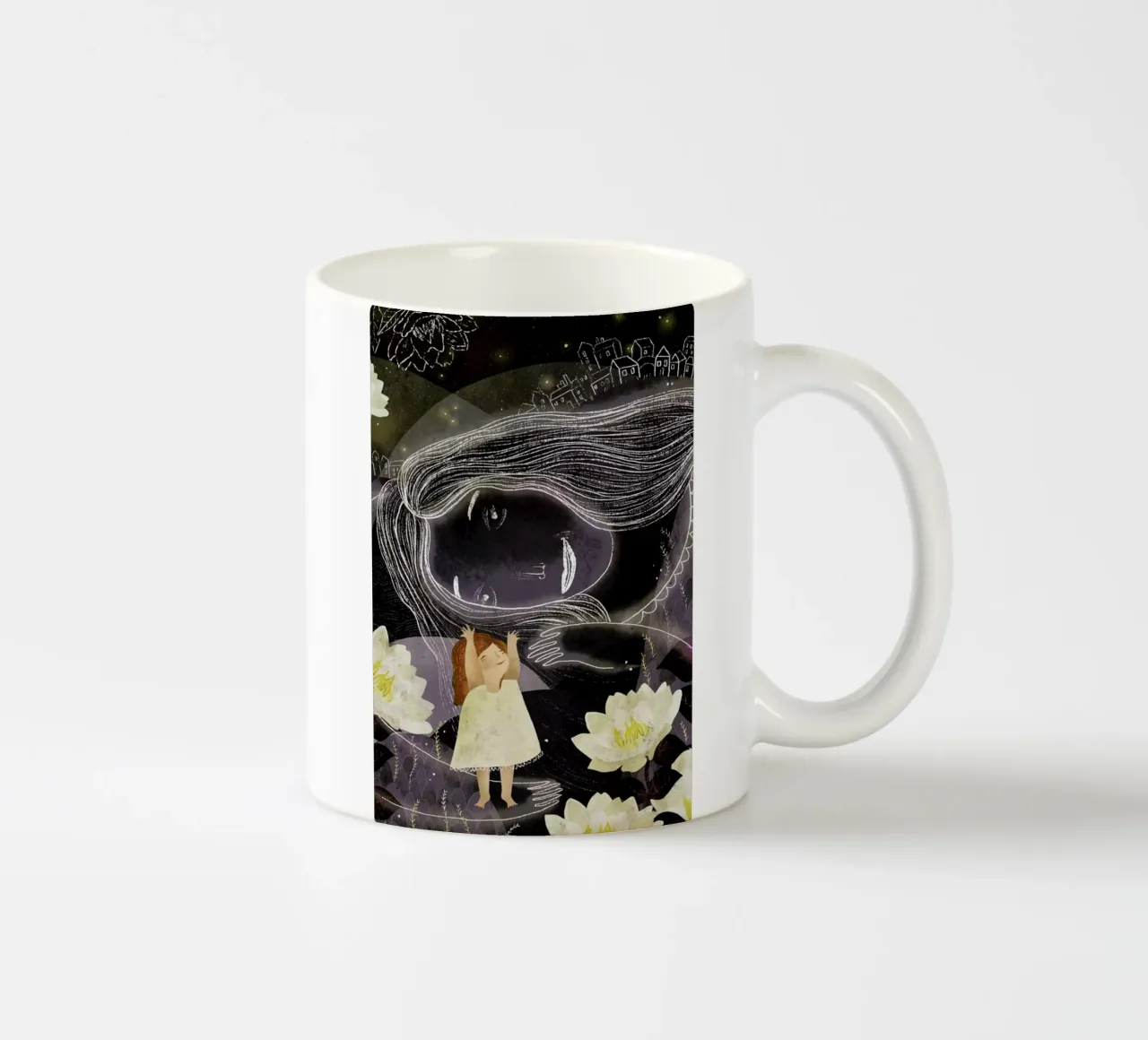Laila tazza in ceramica da Amalia Restrepo