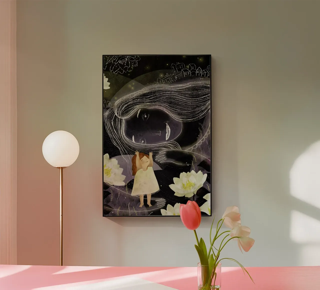 Laila plexiglass da Amalia Restrepo